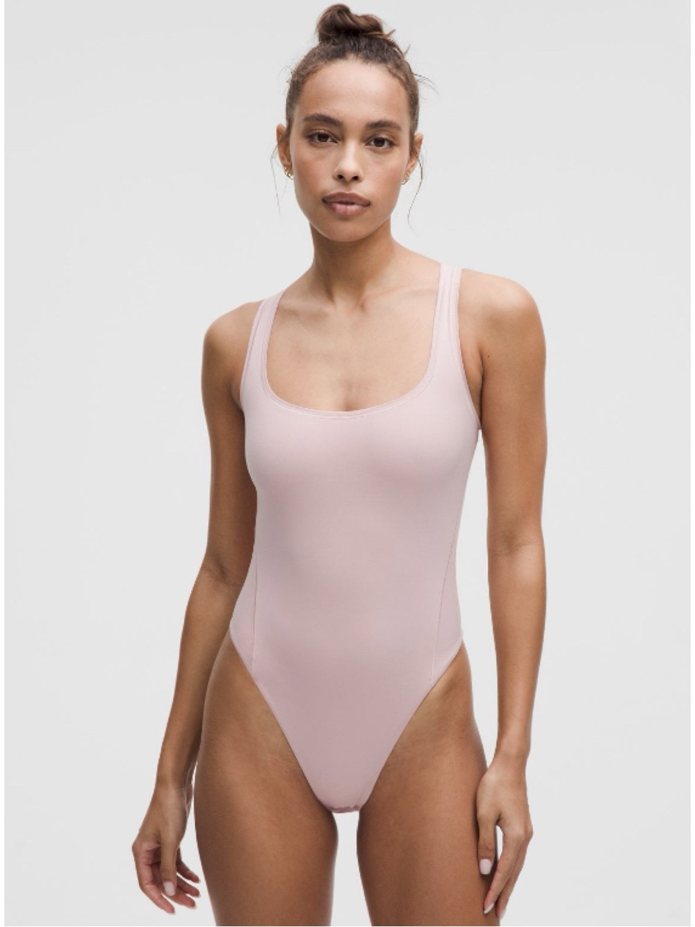 Lululemon Wundermost Ultra-Soft Nulu Square-Neck Sleeveless Bodysuit